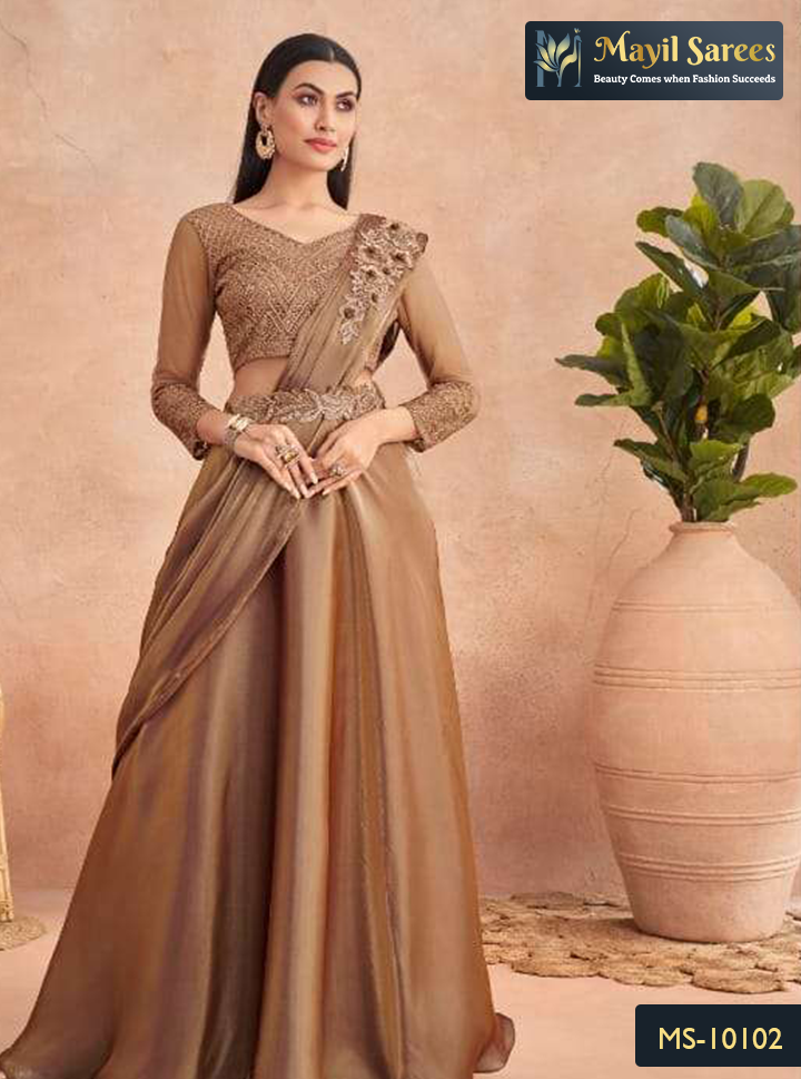 Wear Saree With Belt Saree Belt Golden Belt Style Saree Look
